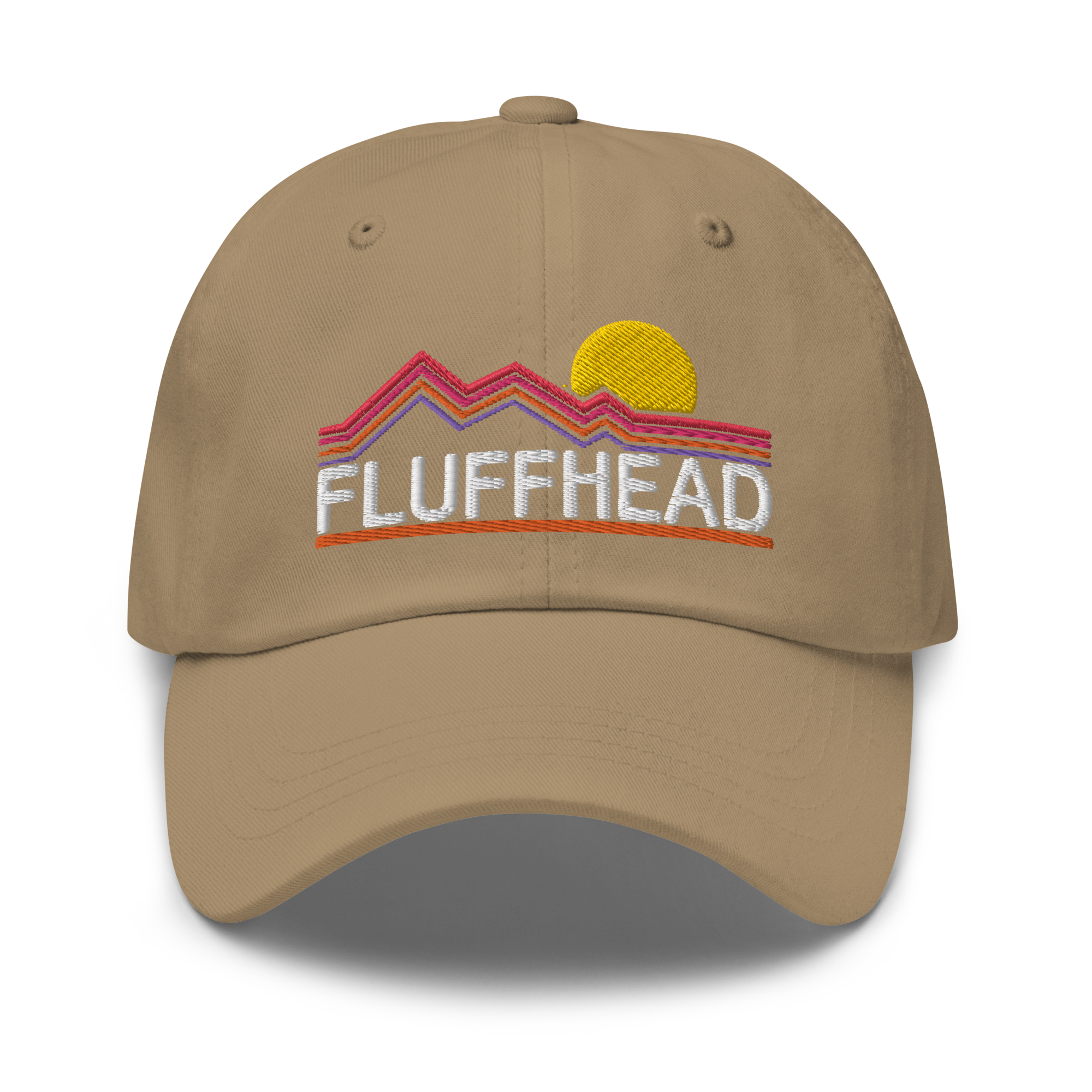 Fluffhead Mountains Embroidery Baseball Cap