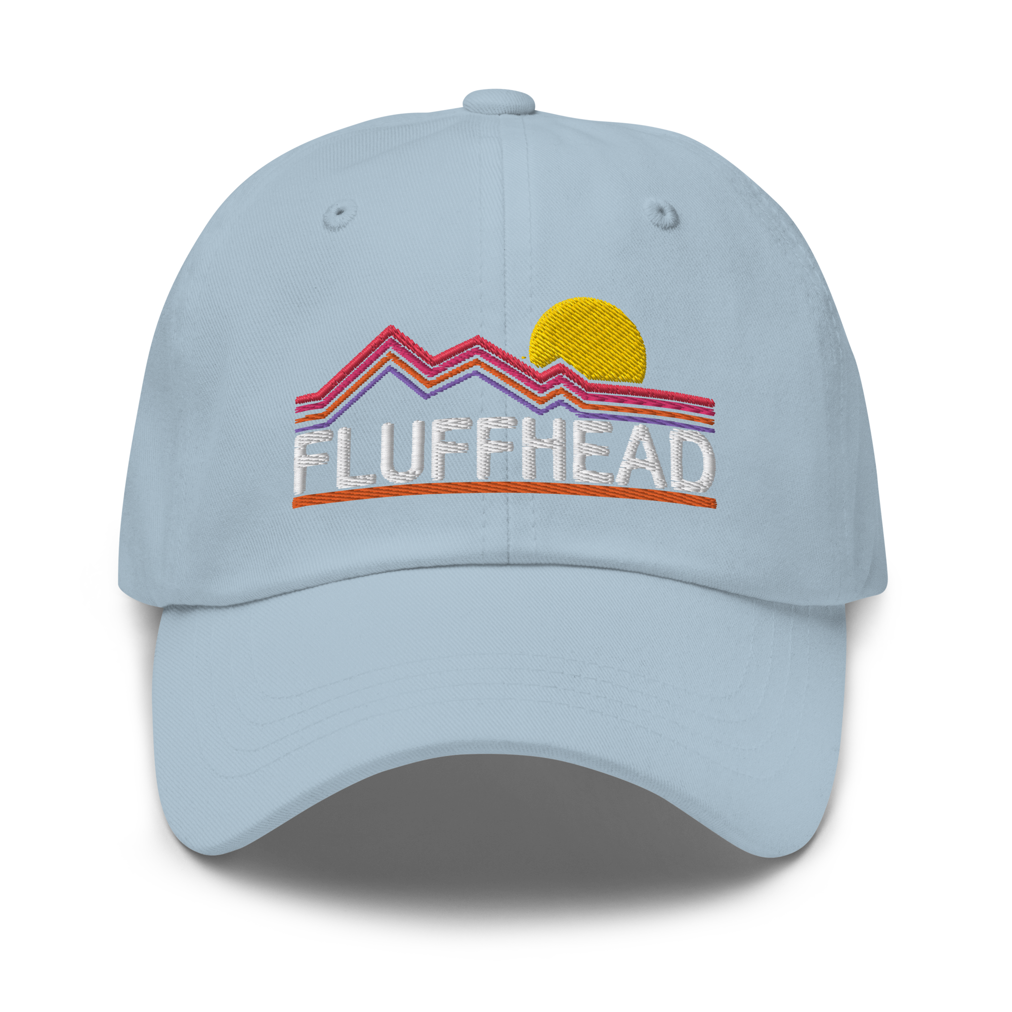 Fluffhead Mountains Embroidery Baseball Cap