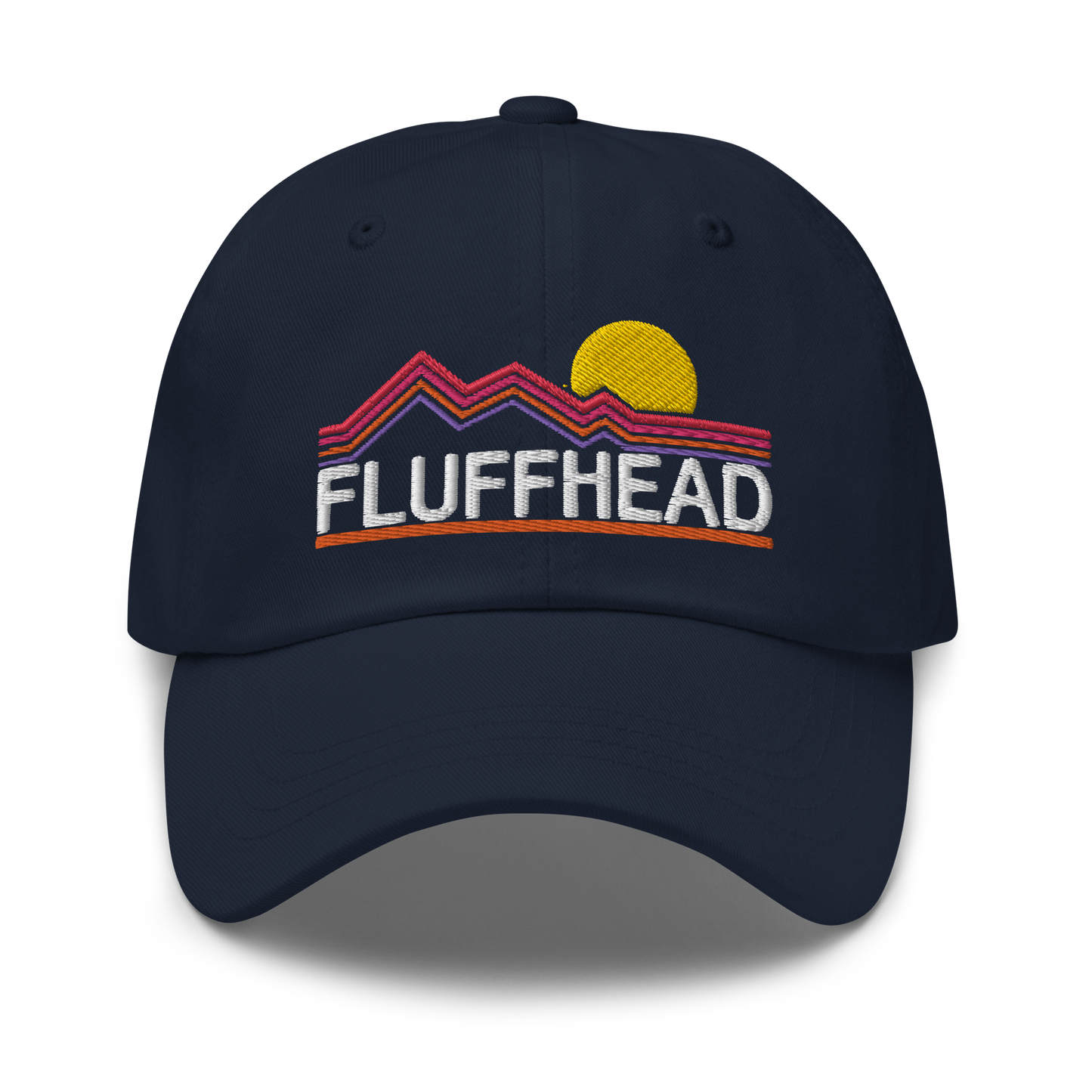 Fluffhead Mountains Embroidery Baseball Cap