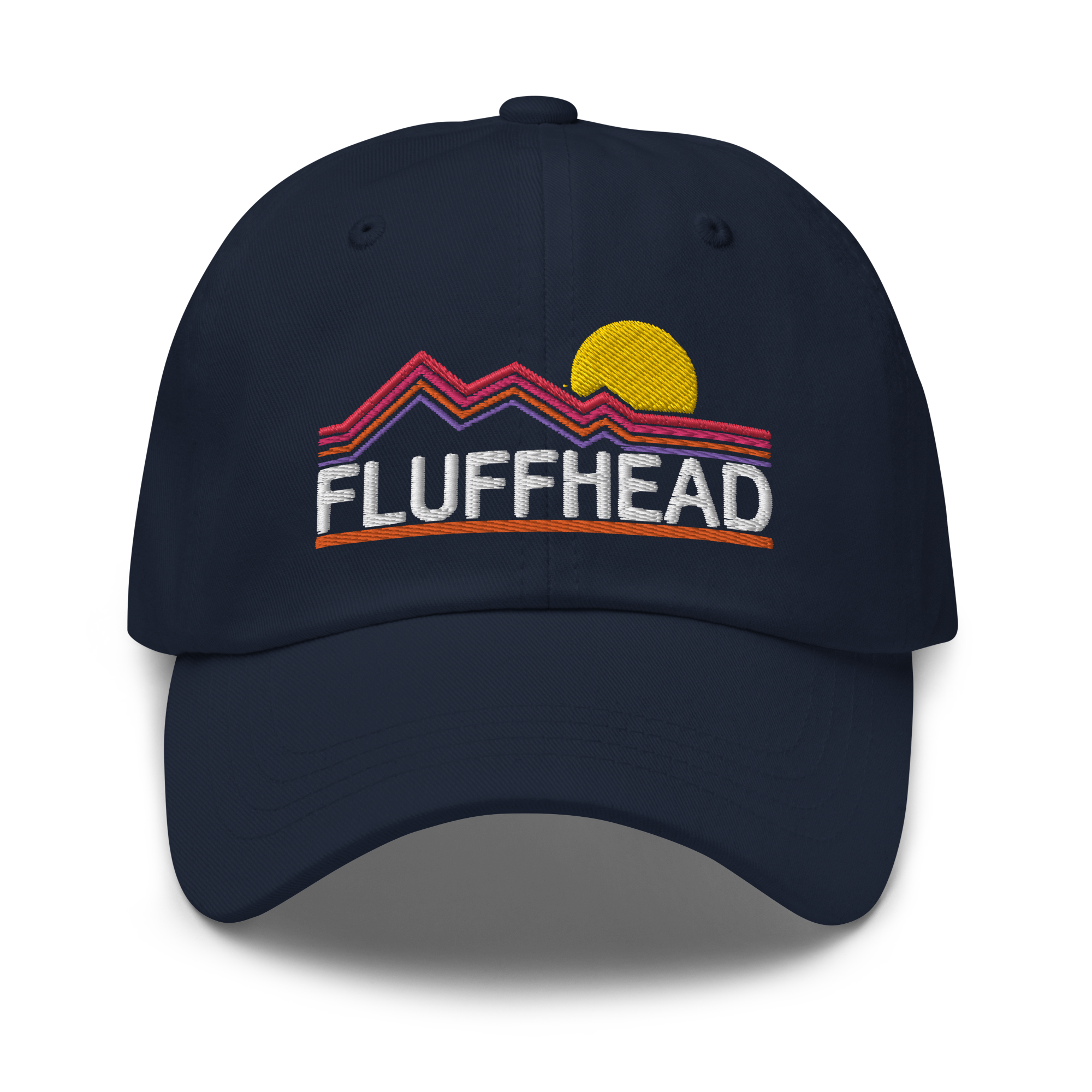 Fluffhead Mountains Embroidery Baseball Cap