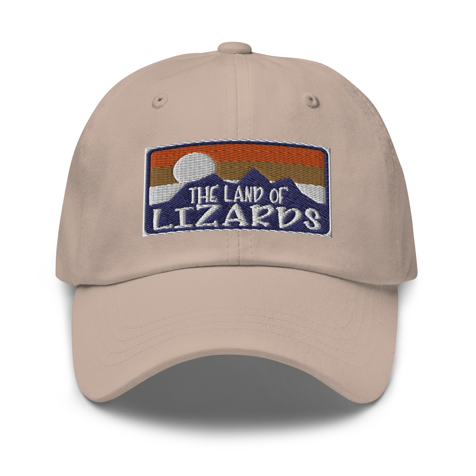 The Land Of Lizards Embroidery Baseball Cap