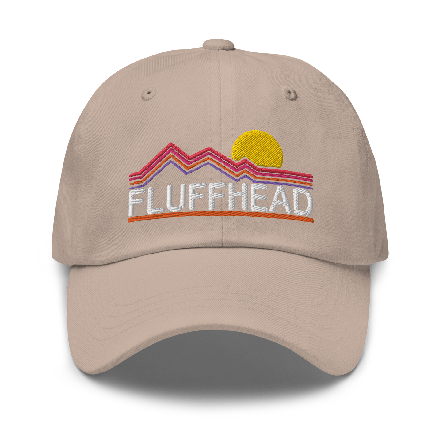 Fluffhead Mountains Embroidery Baseball Cap