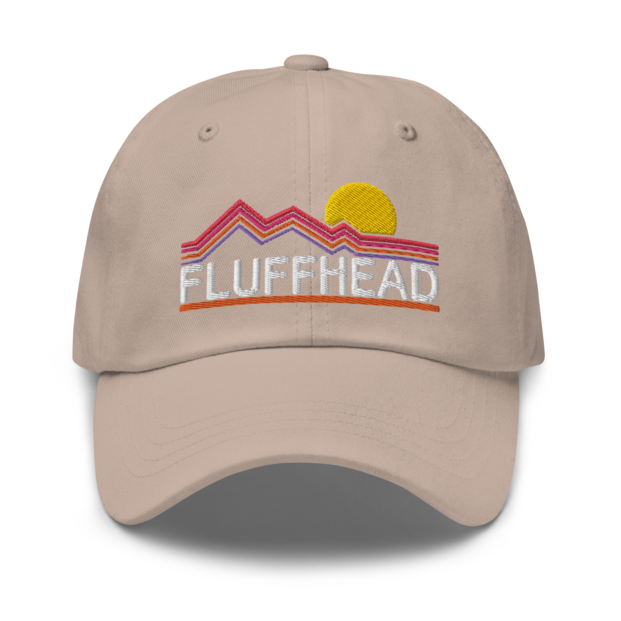 Fluffhead Mountains Embroidery Baseball Cap