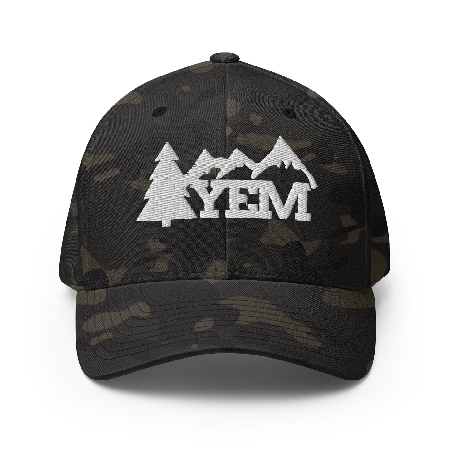 Yem Tree Closed-Back Cap | Flexfit 6277 | Flat Embroidery