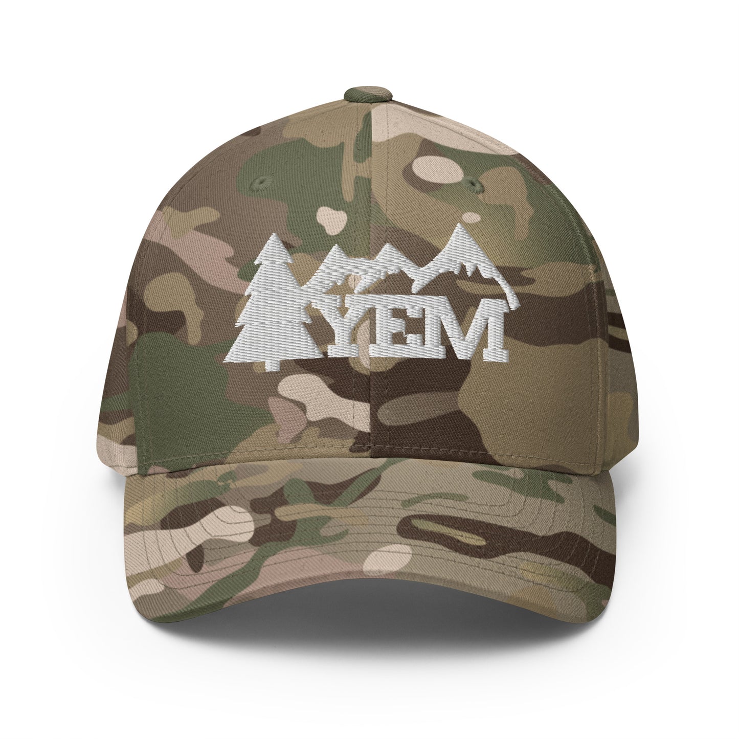 Yem Tree Closed-Back Cap | Flexfit 6277 | Flat Embroidery