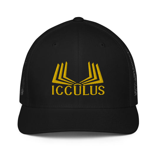 Icculus Book Closed-back trucker cap | Flexfit 6511 | Flat Embroidery