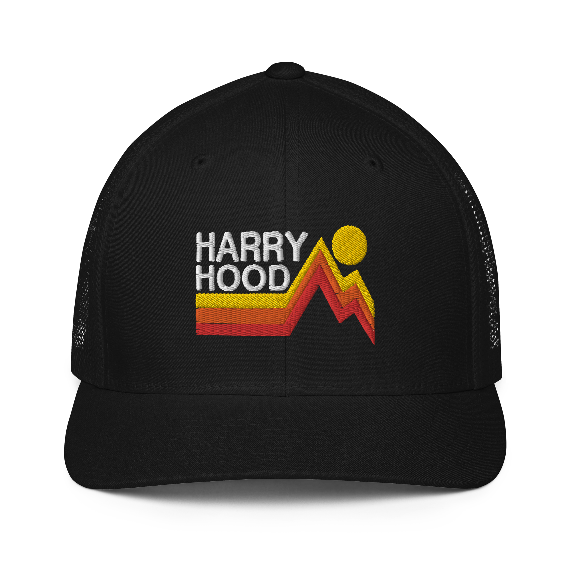 Harry Hood Closed-back trucker cap | Flexfit 6511 | Flat Embroidery