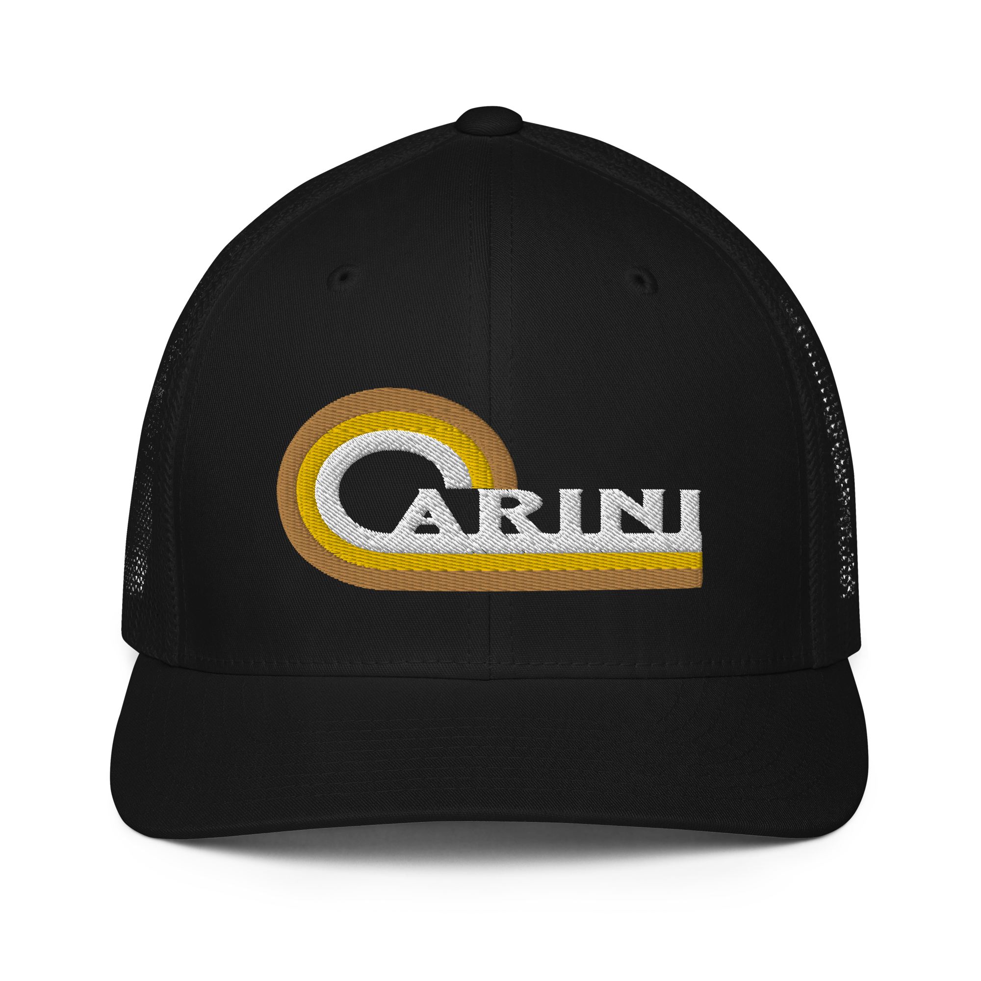 Carini Closed-back trucker cap | Flexfit 6511 | Flat Embroidery