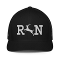 RUN Antelope Closed-back trucker cap | Flexfit 6511 | Flat Embroidery
