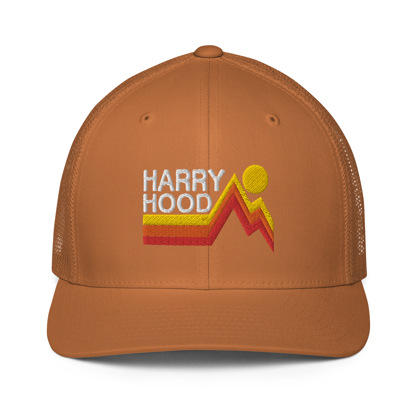 Harry Hood Closed-back trucker cap | Flexfit 6511 | Flat Embroidery