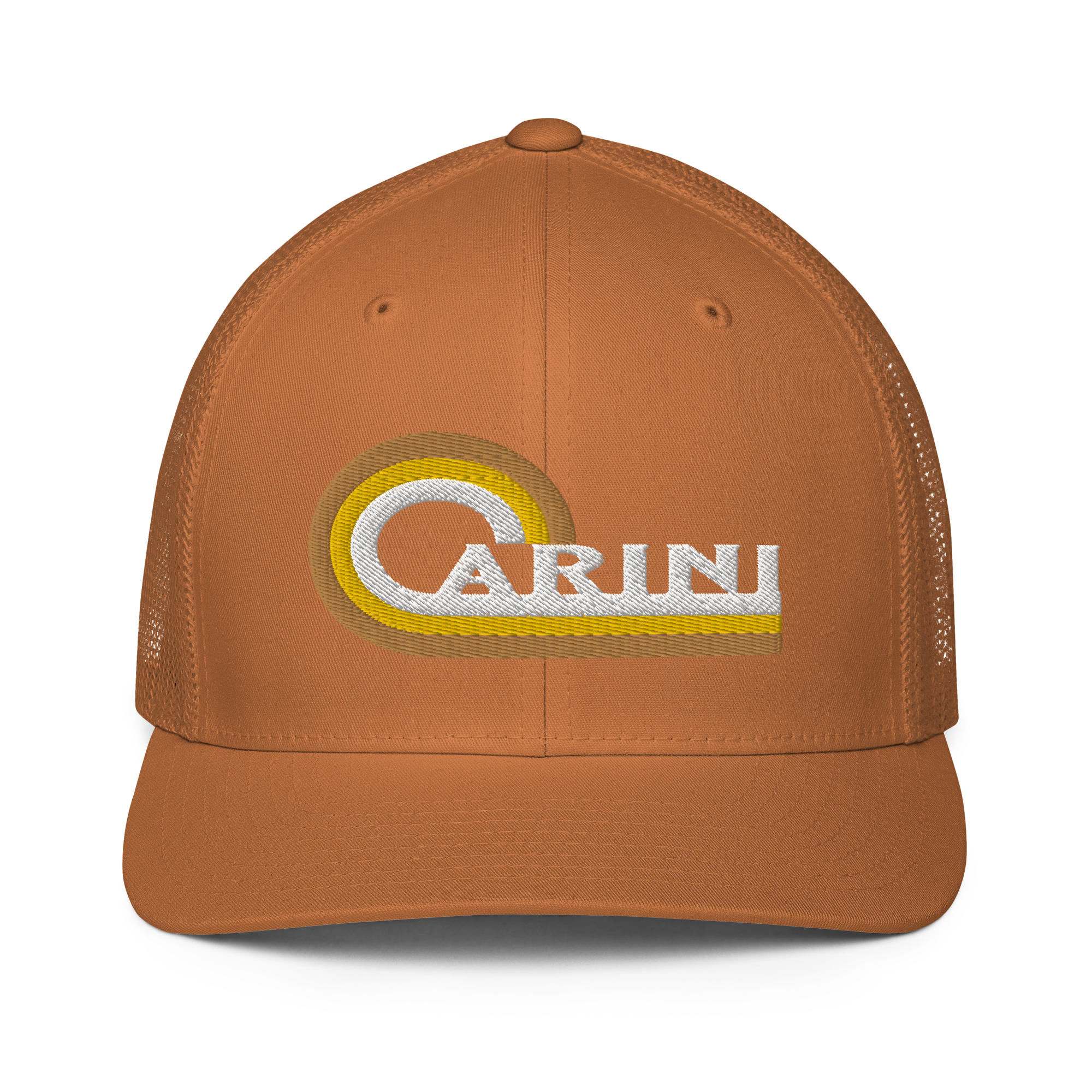 Carini Closed-back trucker cap | Flexfit 6511 | Flat Embroidery