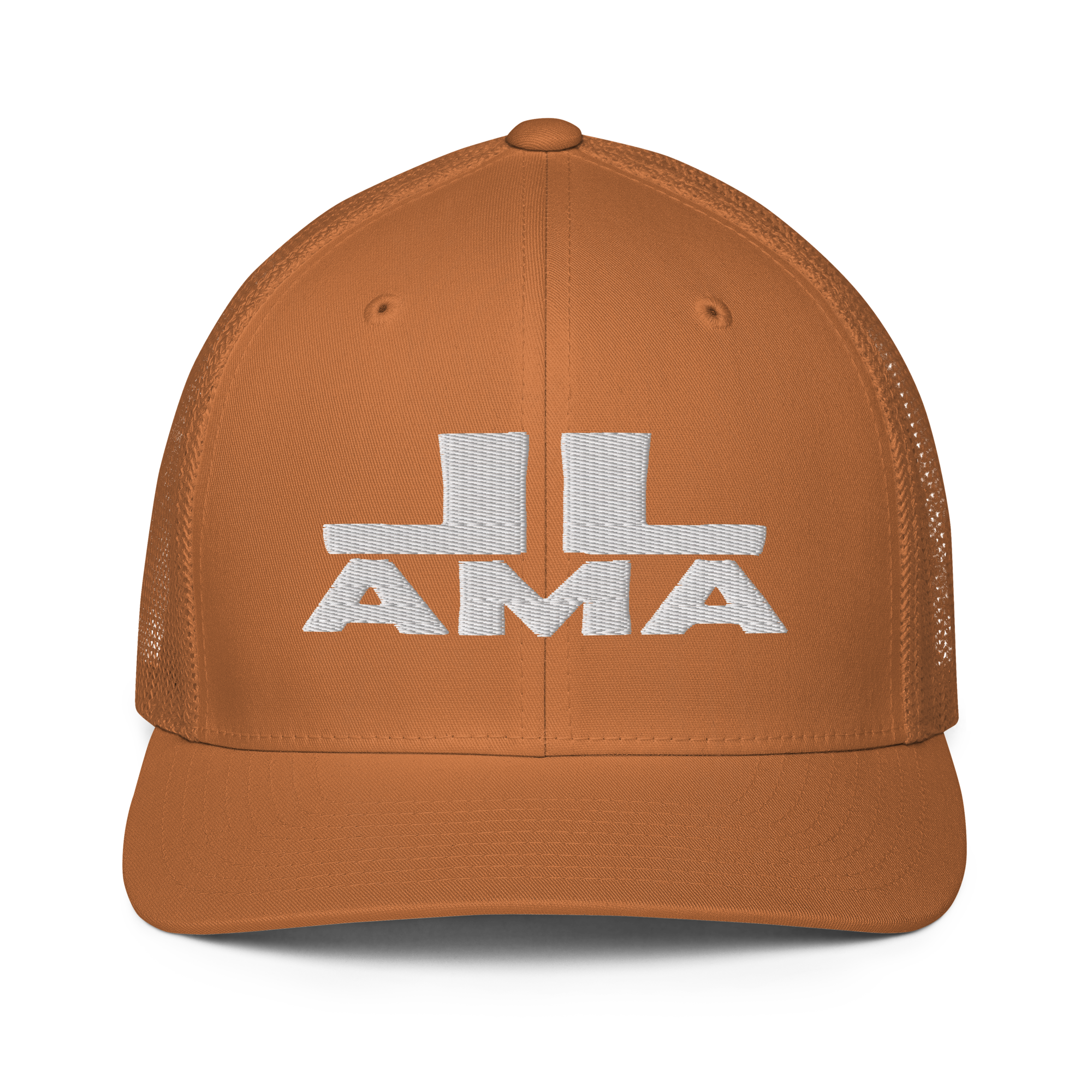 LLama Closed-back trucker cap | Flexfit 6511 | Flat Embroidery