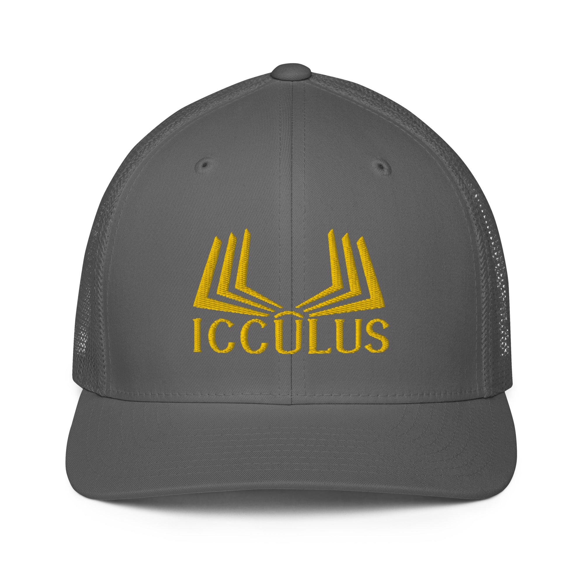 Icculus Book Closed-back trucker cap | Flexfit 6511 | Flat Embroidery