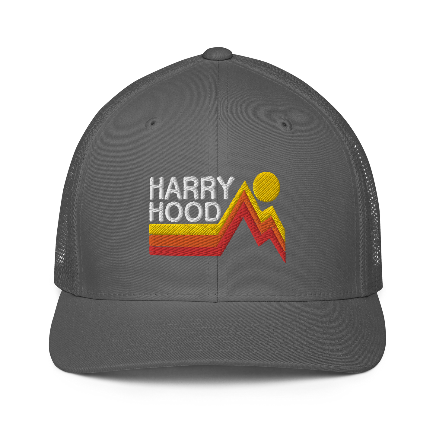 Harry Hood Closed-back trucker cap | Flexfit 6511 | Flat Embroidery