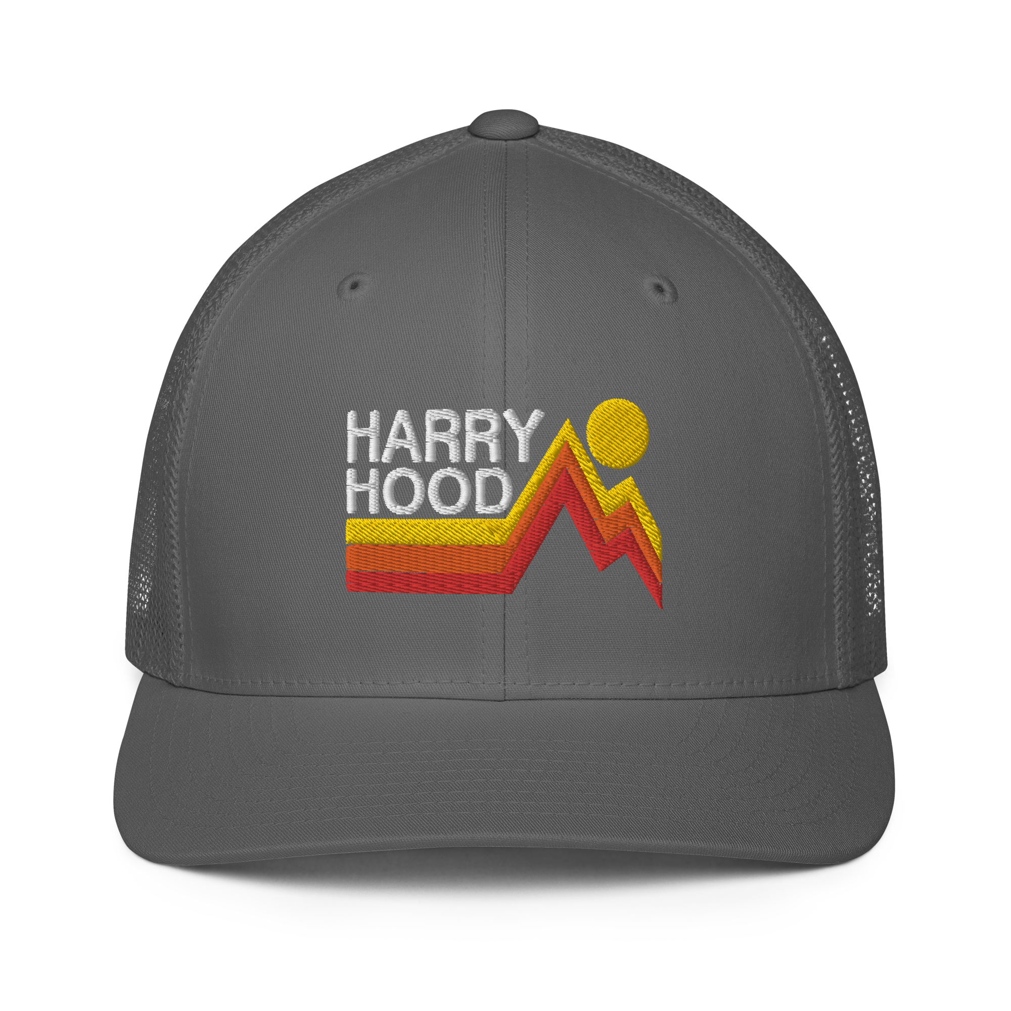 Harry Hood Closed-back trucker cap | Flexfit 6511 | Flat Embroidery