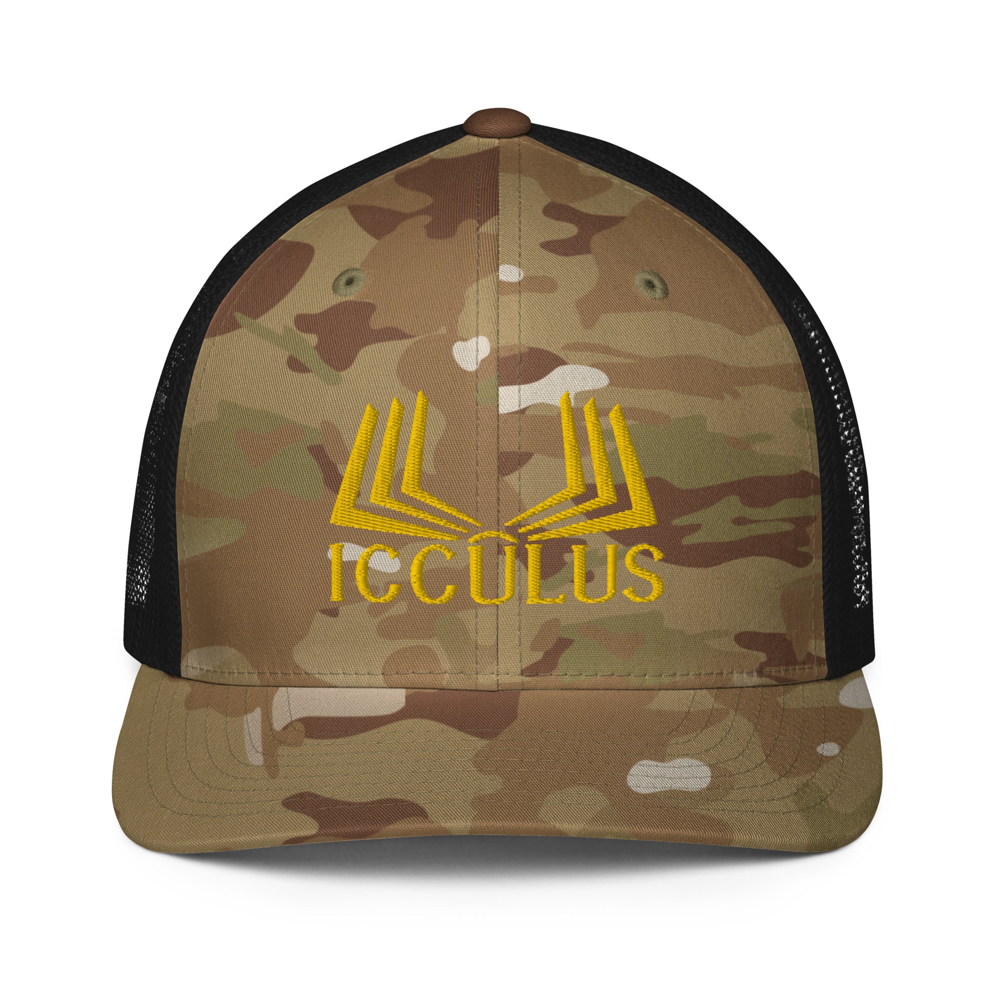 Icculus Book Closed-back trucker cap | Flexfit 6511 | Flat Embroidery
