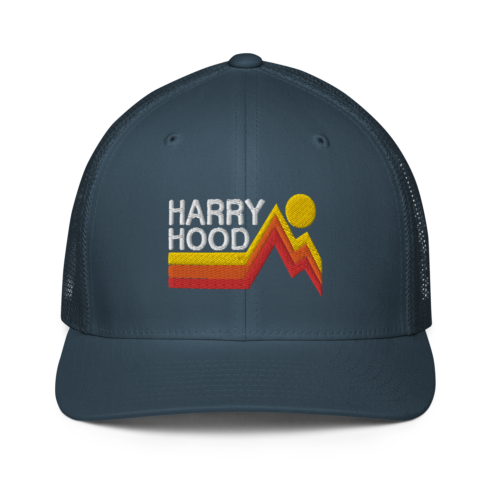 Harry Hood Closed-back trucker cap | Flexfit 6511 | Flat Embroidery