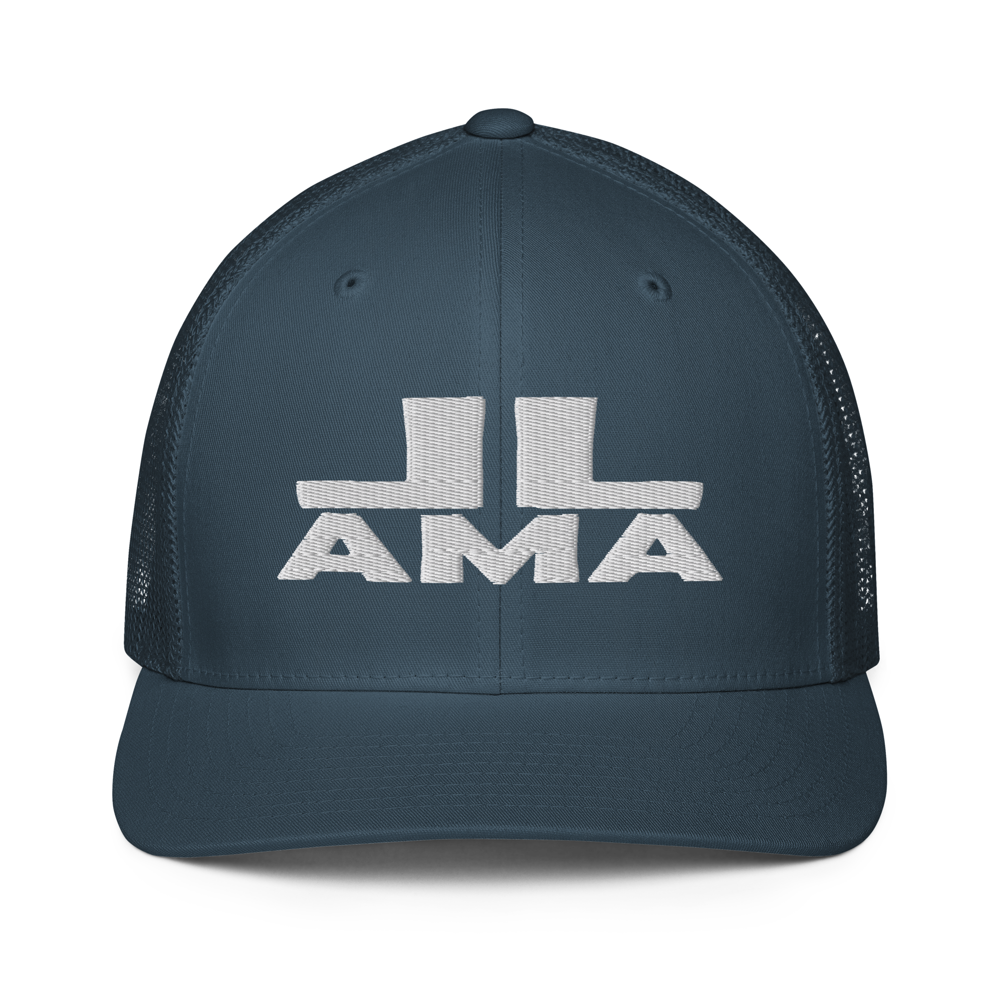 LLama Closed-back trucker cap | Flexfit 6511 | Flat Embroidery