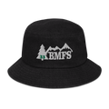 BMFS Tree 33 Denim bucket hat | Flat Embroidery | Inspired Billy Art