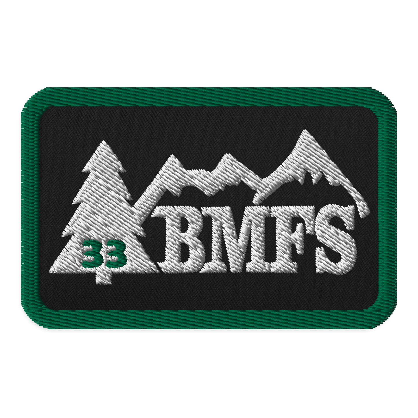 BMFS Tree Embroidered patch | 3.5″×2.25″