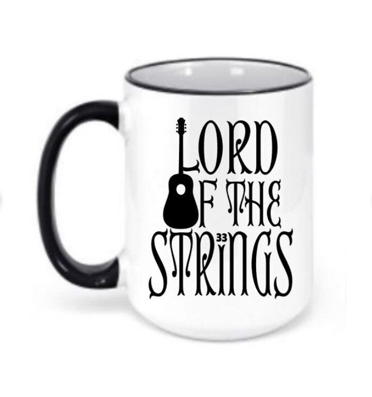 Lord Of The Strings Ceramic Coffee Mug | BMFS 33 | Ink/Printed Image