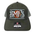 BMFS Sun Trucker Cap R112 | Two-Tone | Printed Graphics | Snapback Cap | BMFS