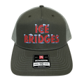 Ice Bridges 33 Trucker Cap R112 | Two-Tone | Printed Graphics | Snapback Cap | BMFS
