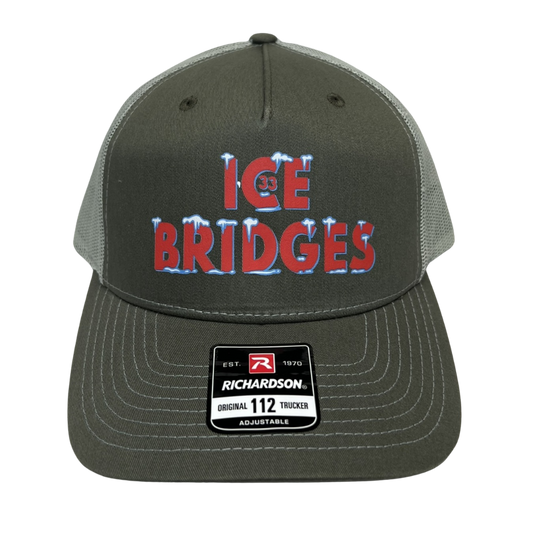 Ice Bridges 33 Trucker Cap R112 | Two-Tone | Printed Graphics | Snapback Cap | BMFS