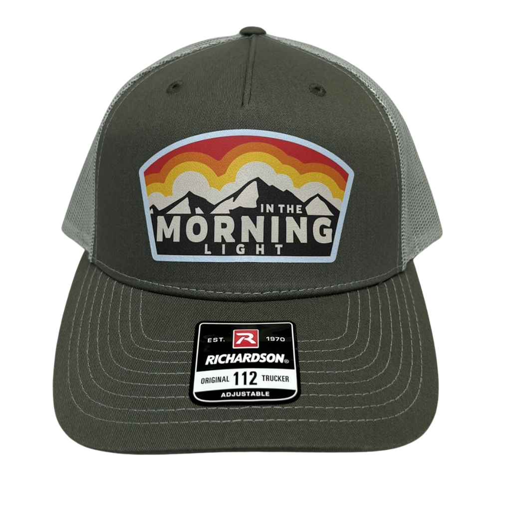 In The Morning Light Trucker Cap R112 | Two-Tone | Printed Graphics | Snapback Cap | BMFS