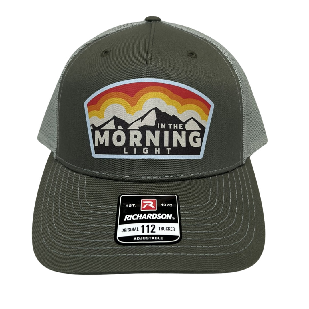 In The Morning Light Trucker Cap R112 | Two-Tone | Printed Graphics | Snapback Cap | BMFS
