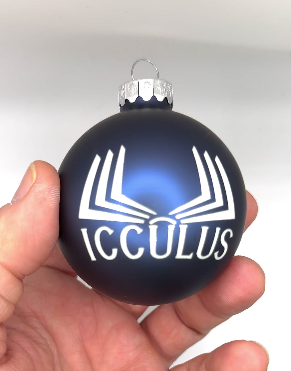 2.6" Glass Everything's Right So Just Hold Tight Christmas Ornament | Laser Engraved | Phan Christmas Gift