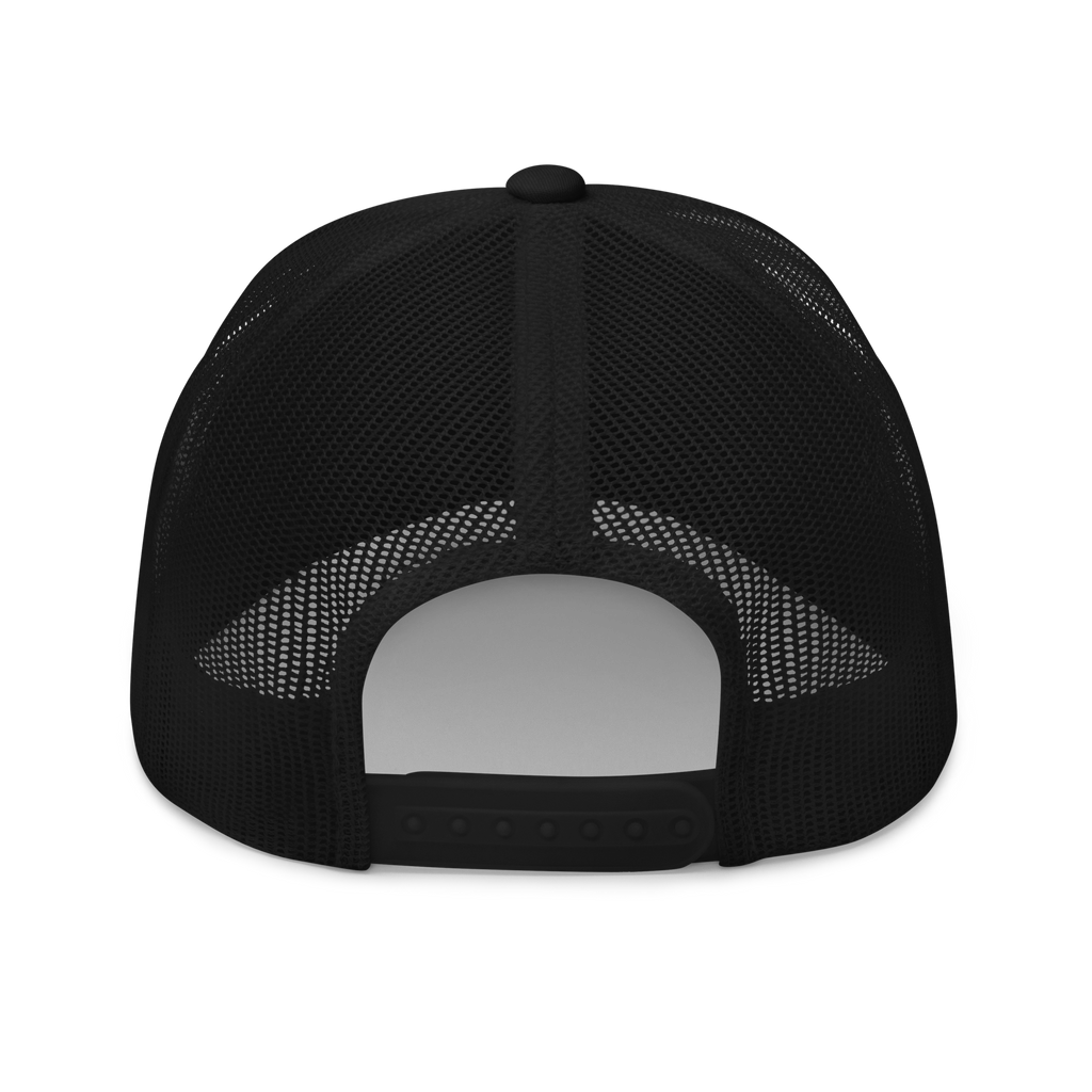 BMFS Mountains Trucker Cap | Flat Embroidery | 33 Billy Inspired Art