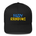 Fuzzy Rainbow Trucker Cap | Flat Embroidery | 33 Billy Inspired Art