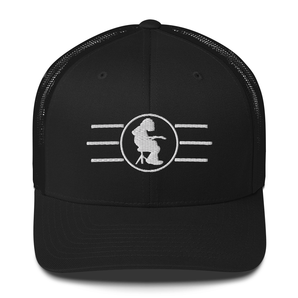 Houser Trucker Cap | Flat Embroidery | WSP Inspired Art