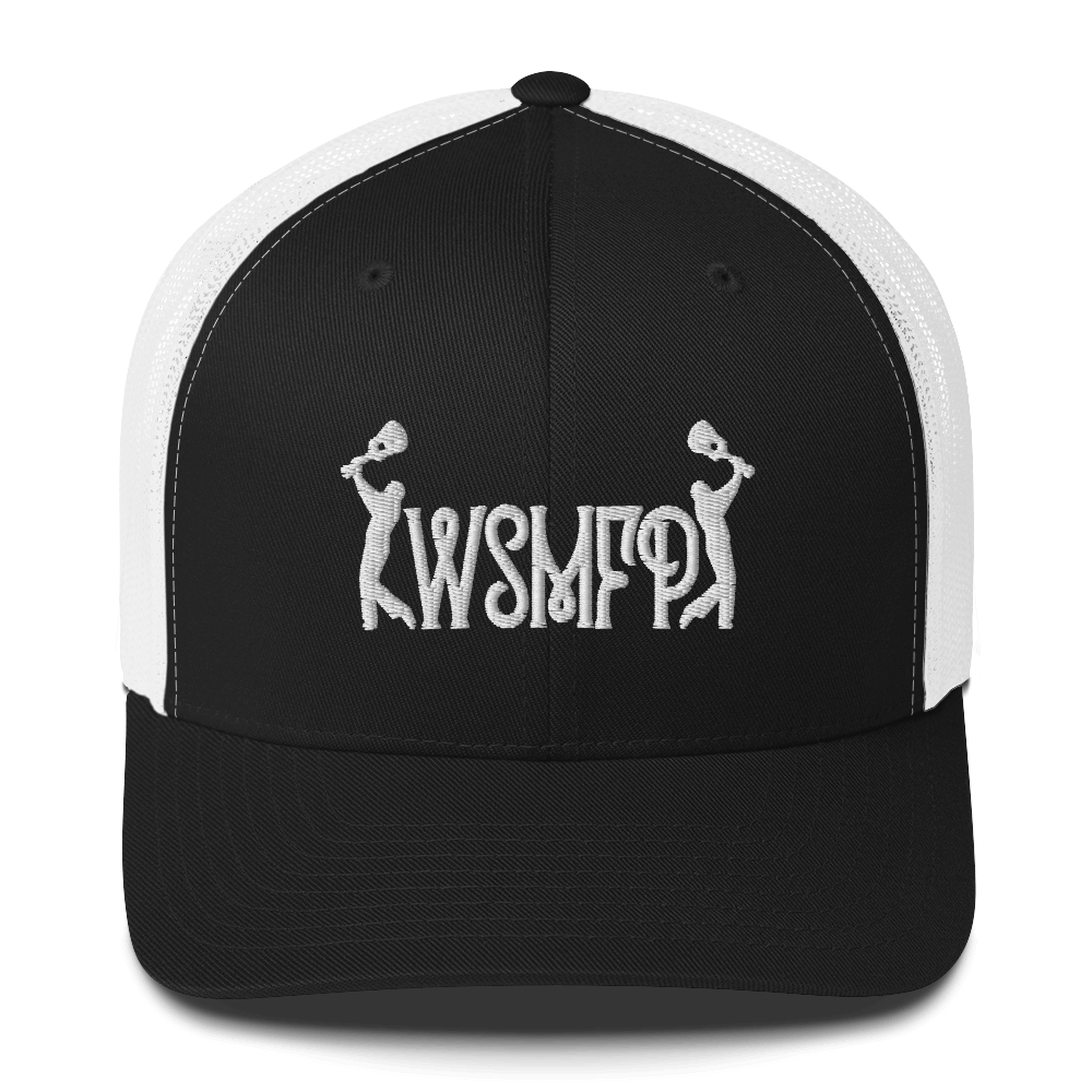 WSMFP Golf Trucker Cap | Flat Embroidery | WSP Inspired Art