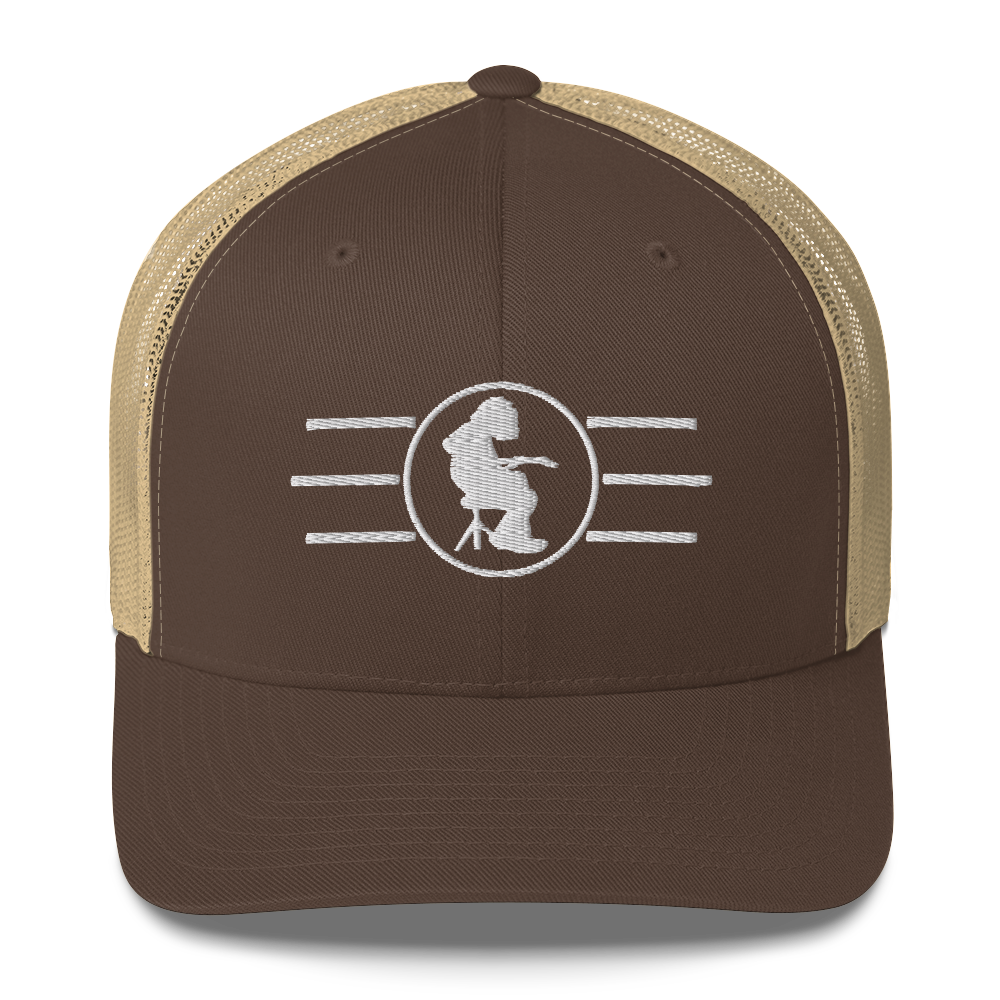 Houser Trucker Cap | Flat Embroidery | WSP Inspired Art