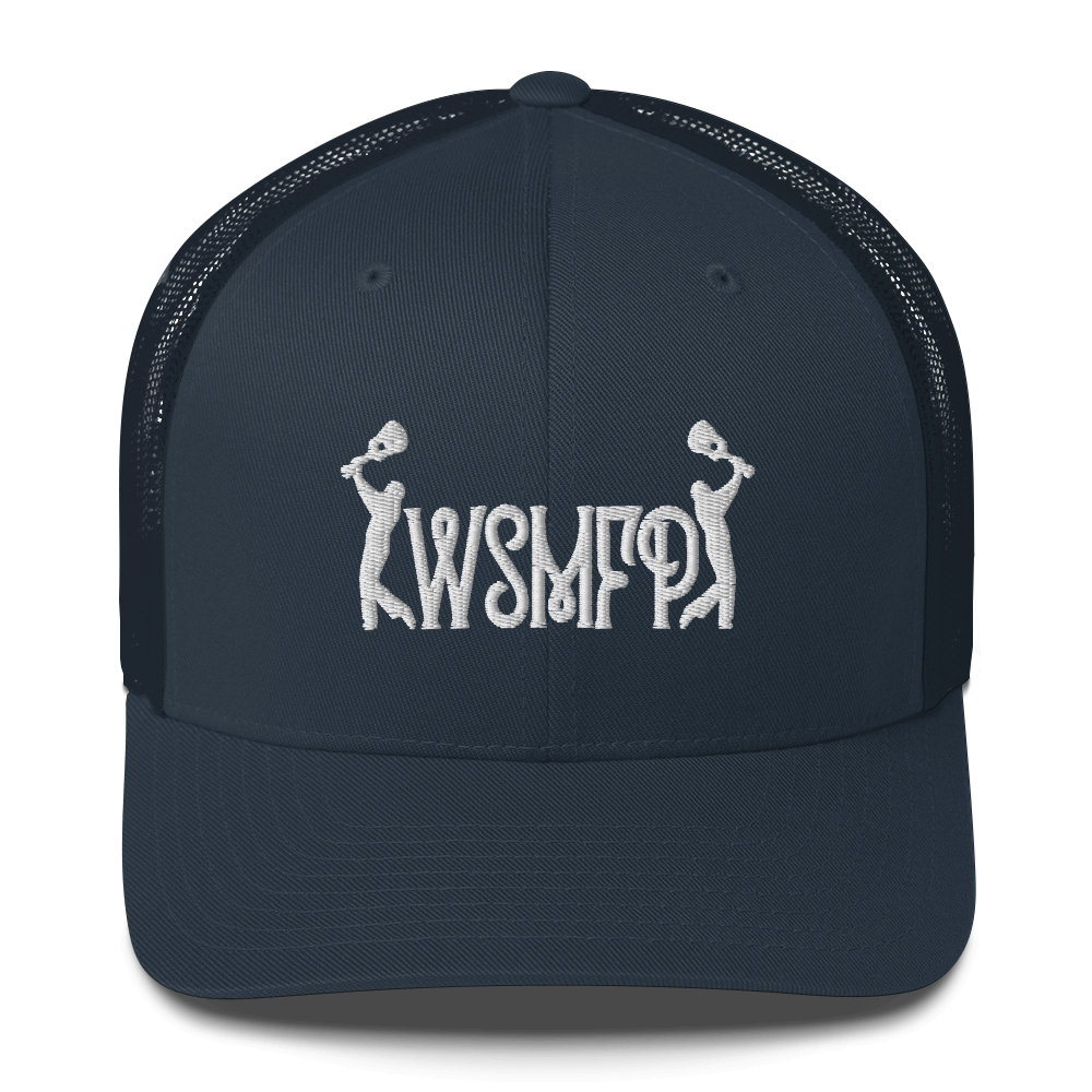 WSMFP Golf Trucker Cap | Flat Embroidery | WSP Inspired Art