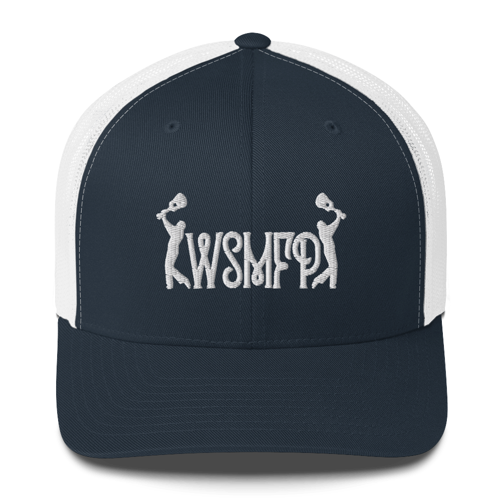 WSMFP Golf Trucker Cap | Flat Embroidery | WSP Inspired Art