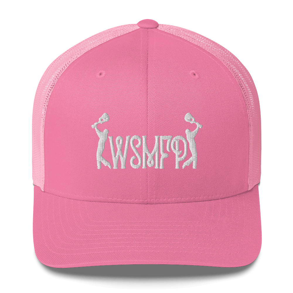 WSMFP Golf Trucker Cap | Flat Embroidery | WSP Inspired Art