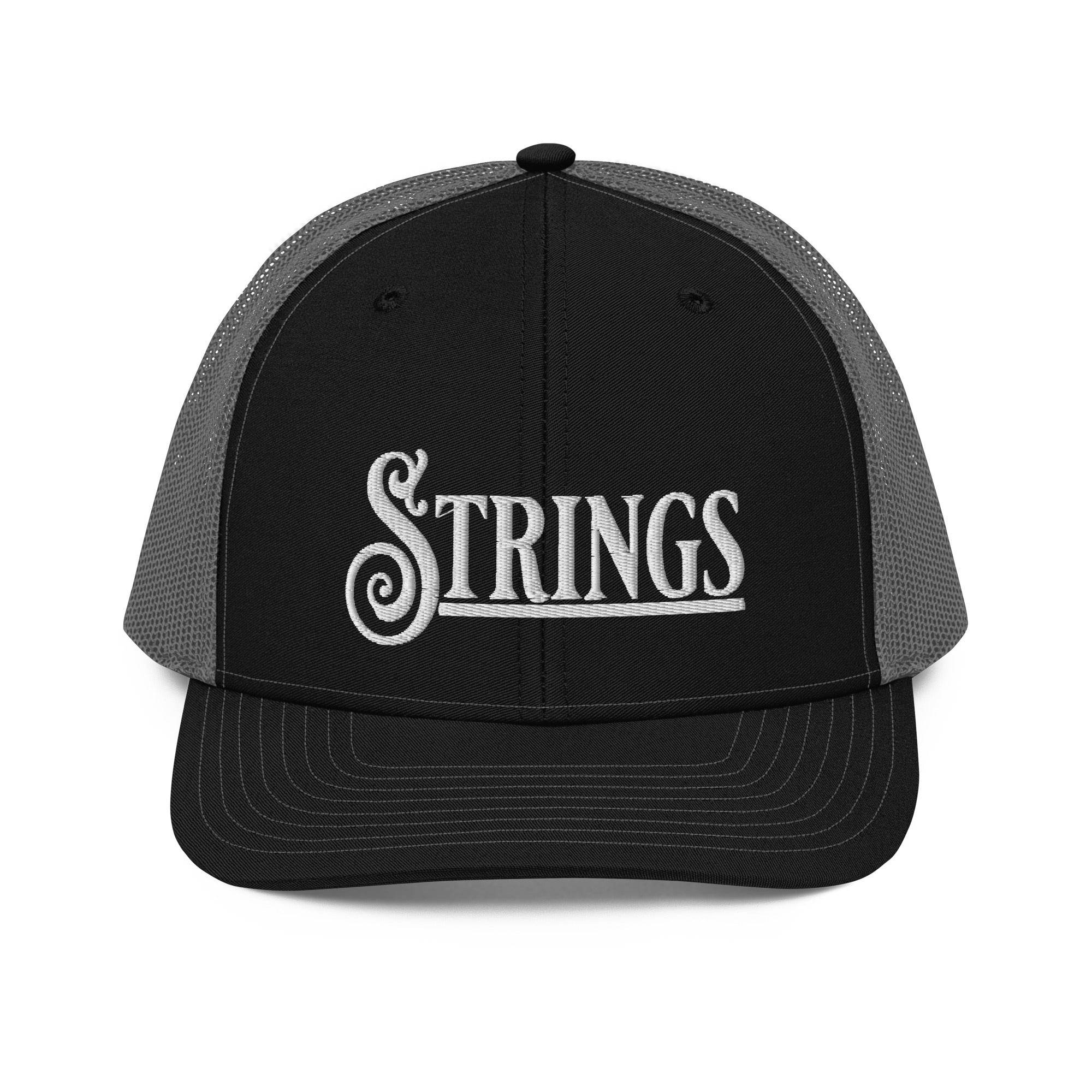 Strings Flat Embroidery | Snapback Trucker Cap | Richardson 112
