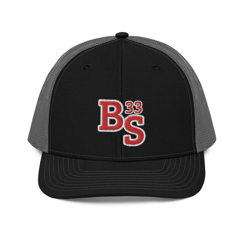 BS 33 Flat Embroidery | Snapback Trucker Cap | Richardson 112