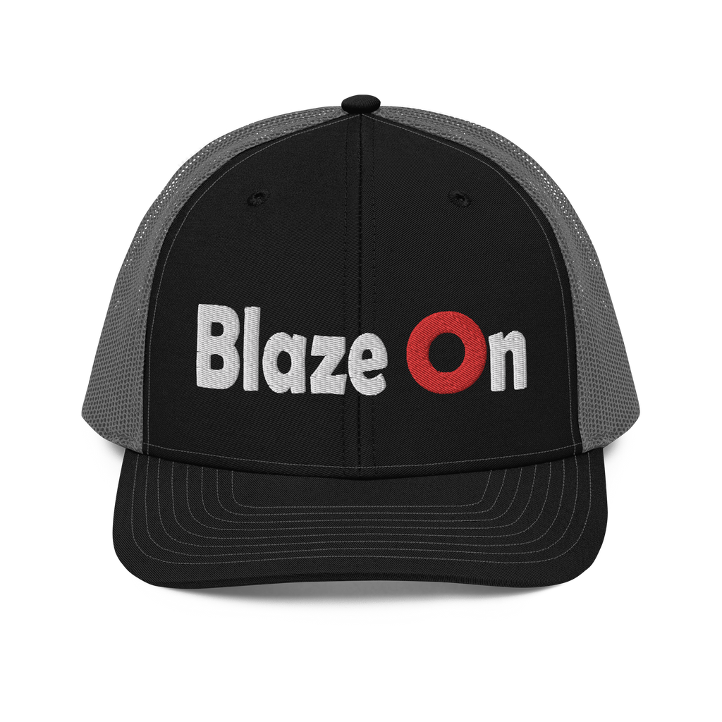 Blaze On Donut Embroidery 112 Snapback Cap