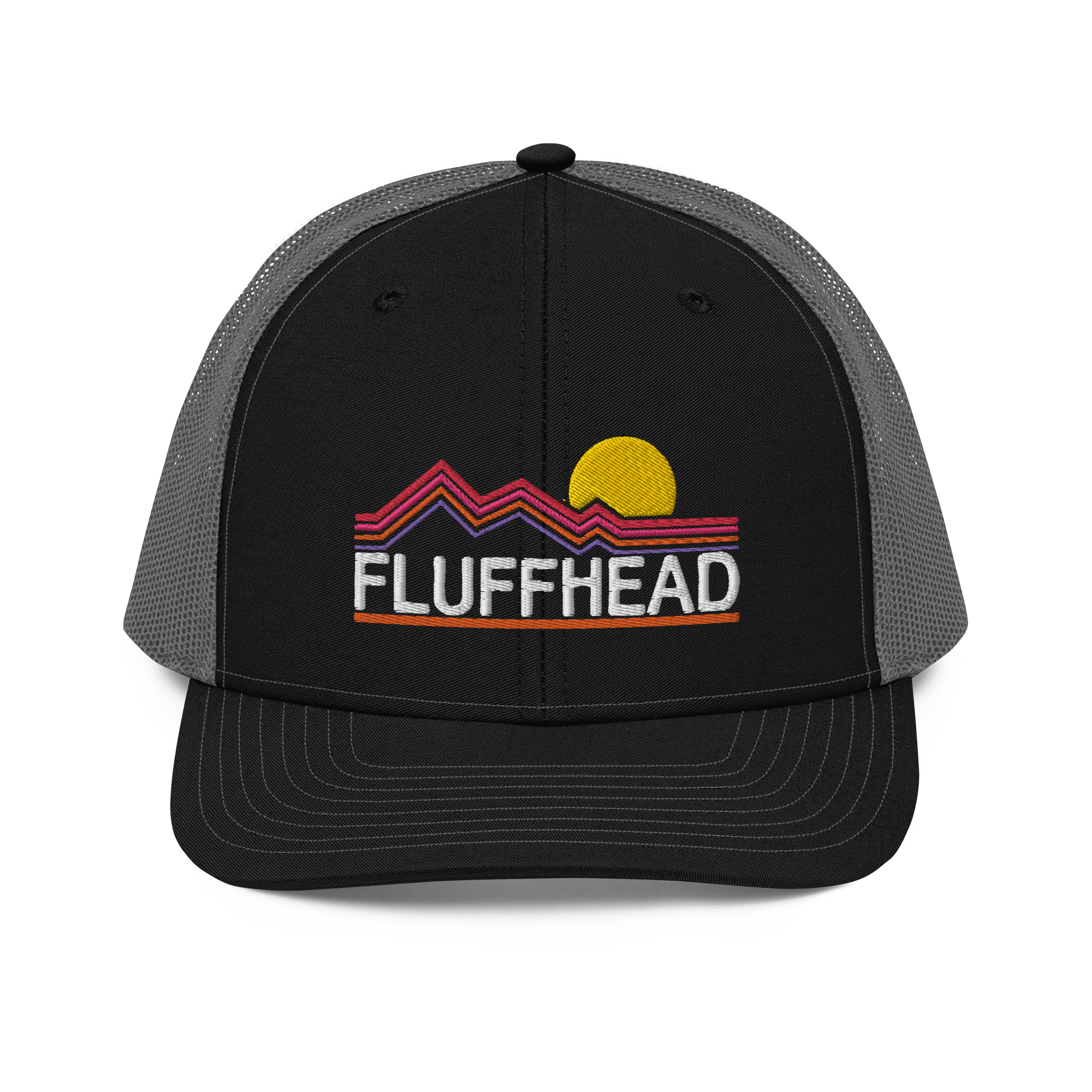 Fluffhead Mountains Embroidery 112 Snapback Cap