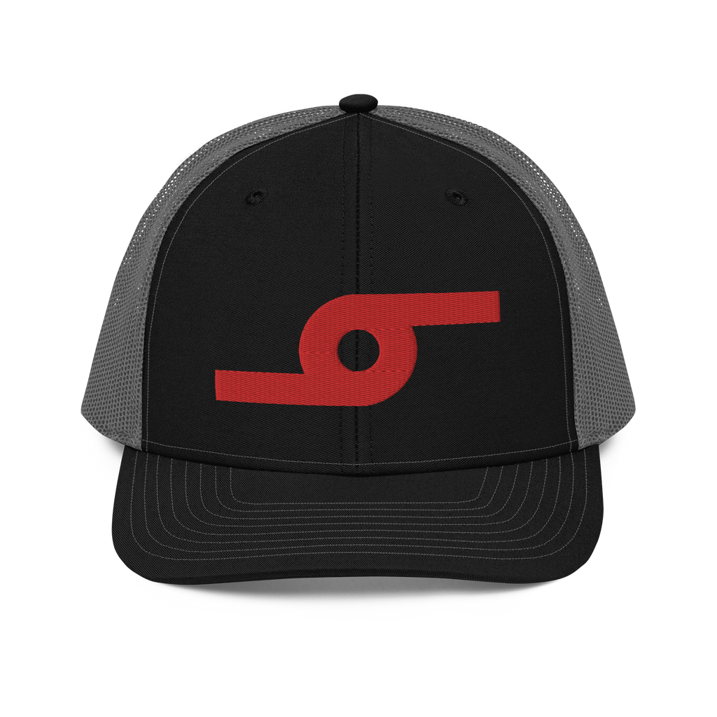 Red Donut Rolling Embroidery 112 Snapback Cap