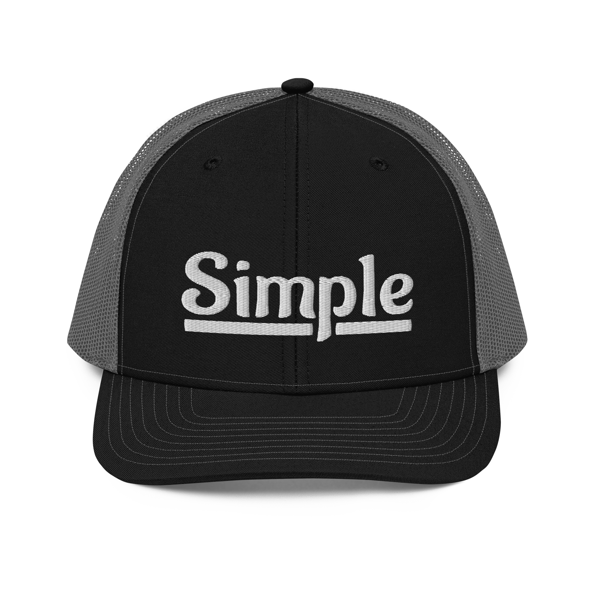 Simple Embroidery 112 Snapback Cap