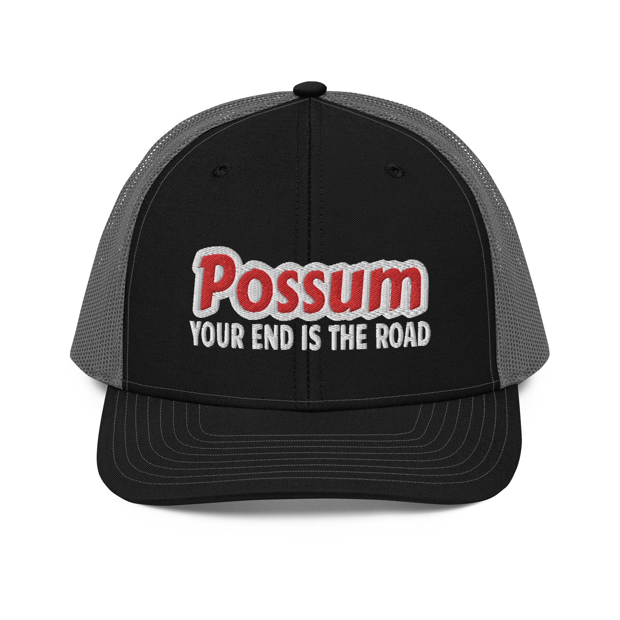 Possum Road Embroidery 112 Snapback Cap