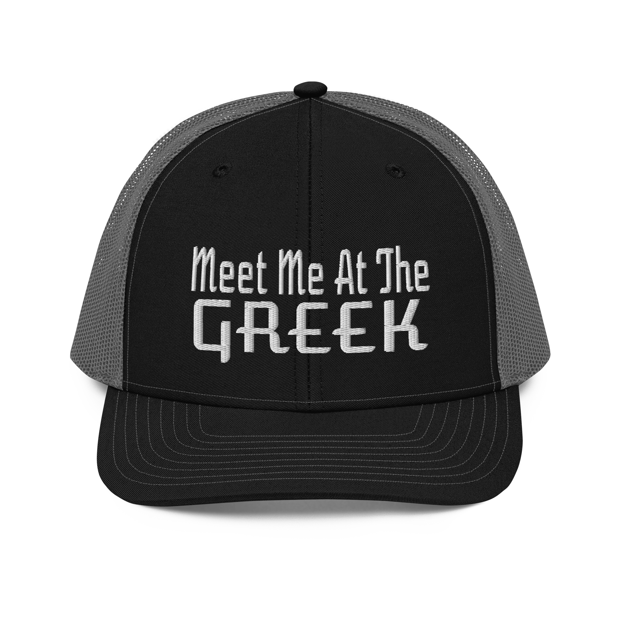 Meet Me At The Greek | Snapback Trucker Cap | Richardson 112