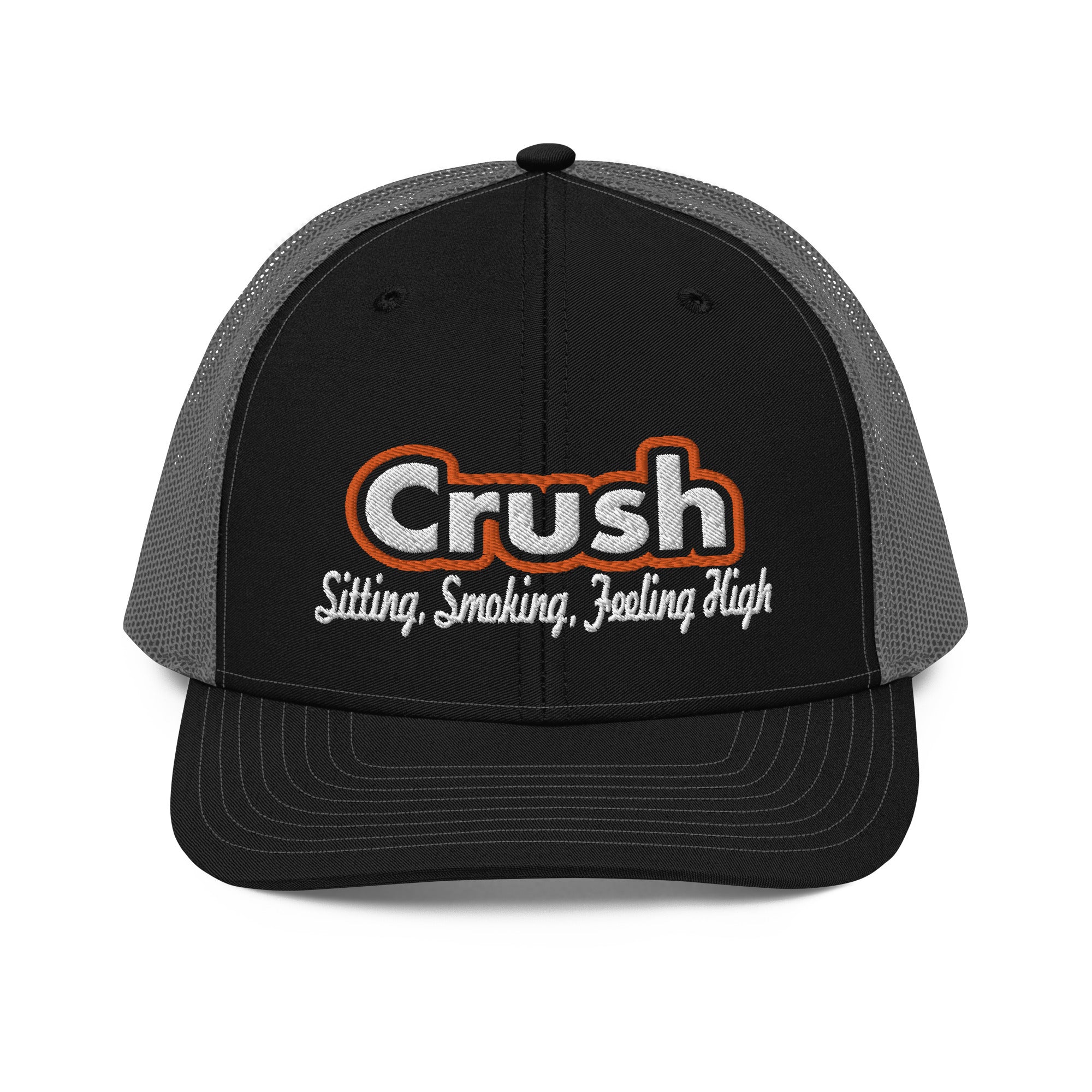 Crush Feeling High Embroidery Trucker Cap | R112 | Dave Lot