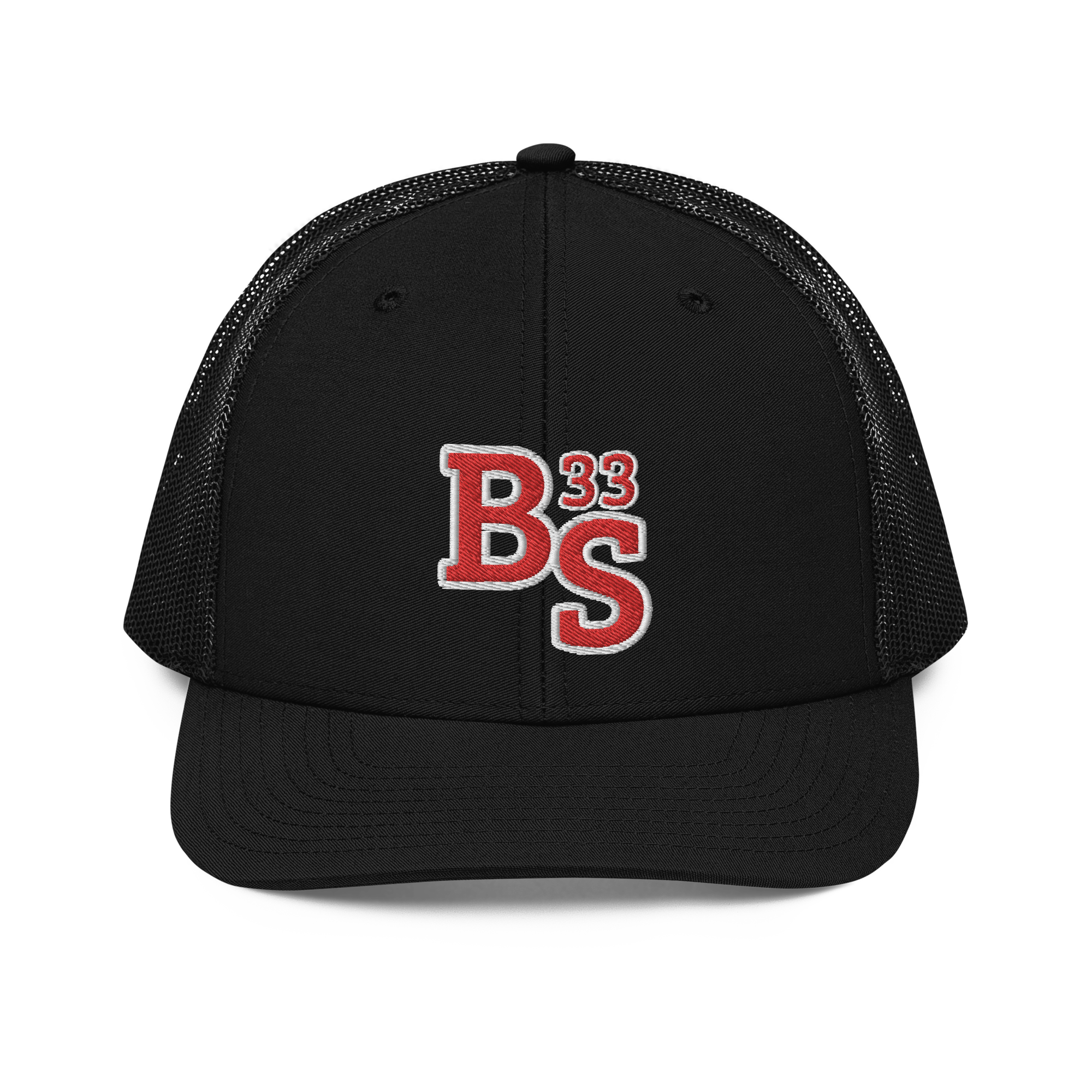 BS 33 Flat Embroidery | Snapback Trucker Cap | Richardson 112