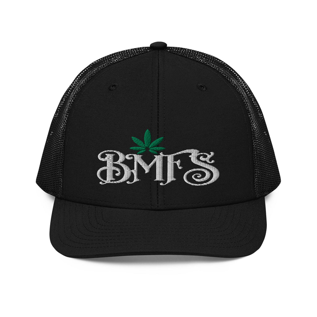 BMFS Pot Leaf | Snapback Trucker Cap | Richardson 112